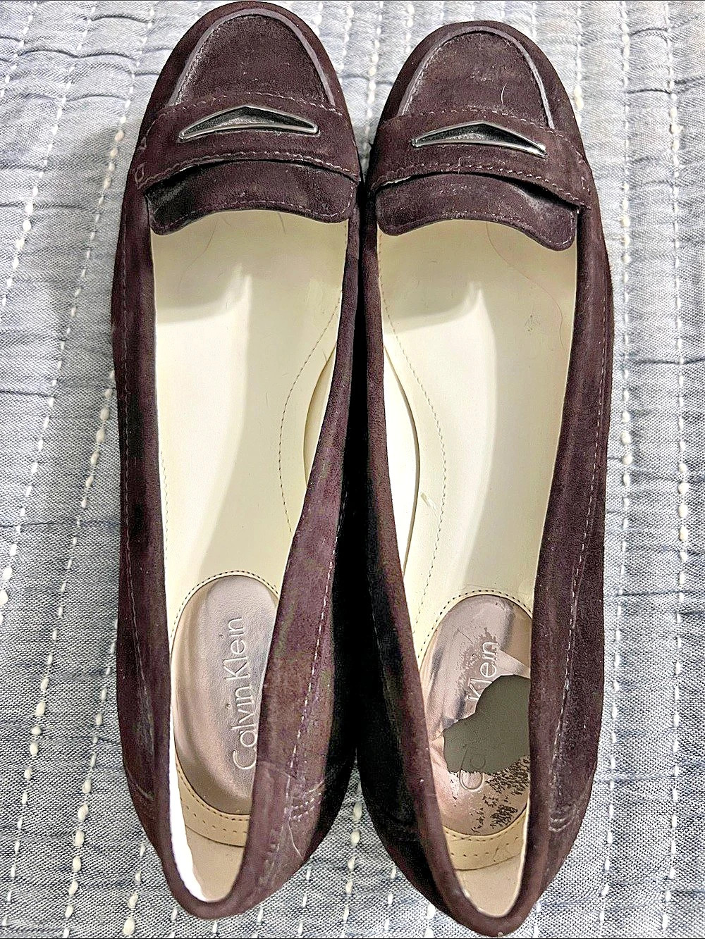 Calvin Klein Brown Bit Loafers